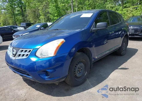 2011 Nissan Rogue S из США, поврежденный, VIN JN8AS5MV8BW296939